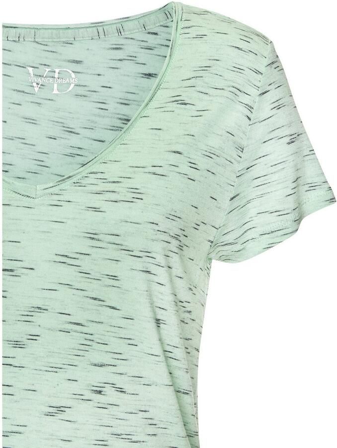 Vivance Dreams Nachthemd Met mooi mêlee-effect