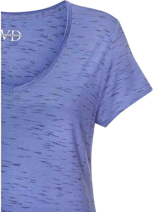 Vivance Dreams Nachthemd Met mooi mêlee-effect