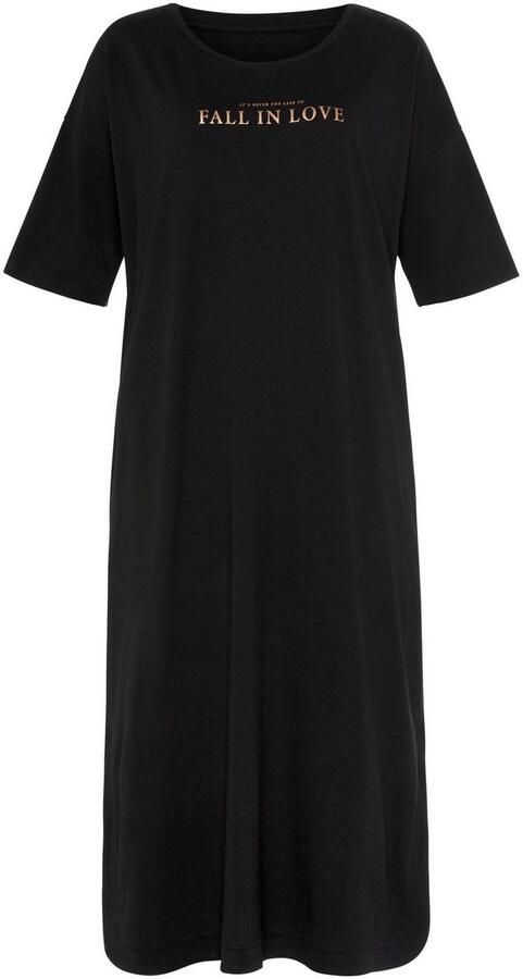 Vivance Dreams Nachthemd met mooie foildruk - Foto 3