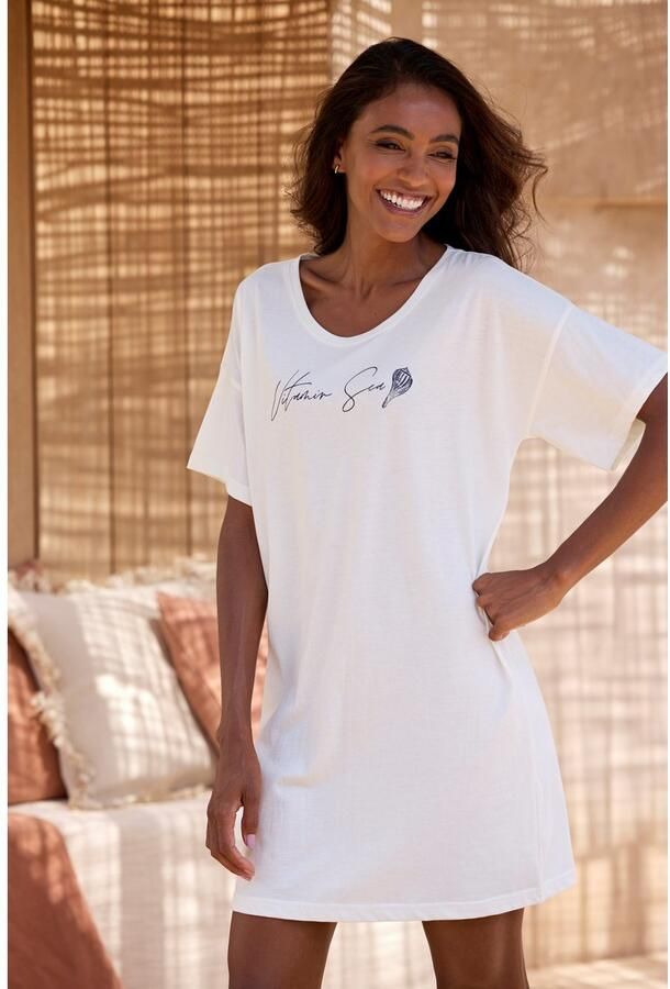 Vivance Dreams Nachthemd met mooie frontprint - Foto 2