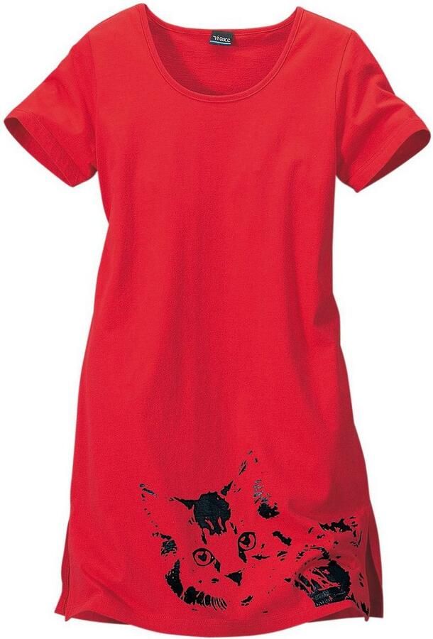 Vivance Dreams Nachthemd met poezenprint (Set van 2) - Foto 2