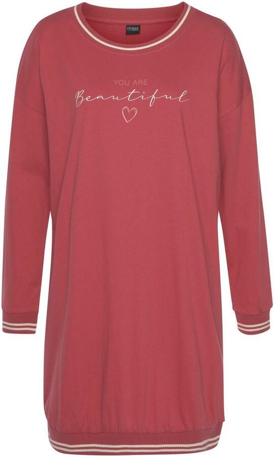 Vivance Dreams Nachthemd met ribranden - Foto 4