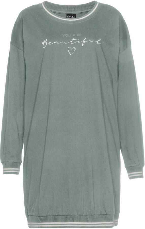 Vivance Dreams Nachthemd met ribranden