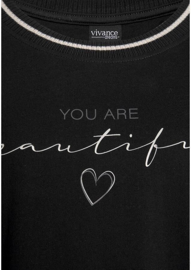 Vivance Dreams Nachthemd met ribranden