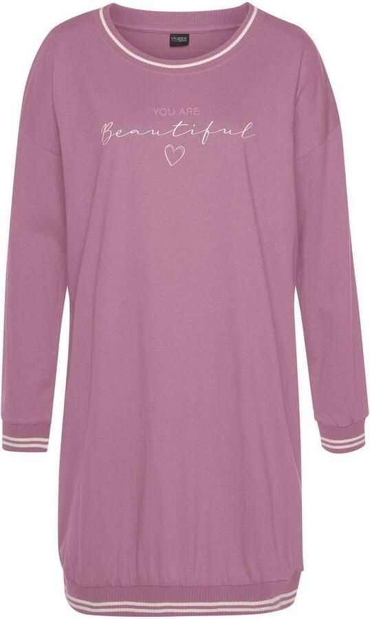 Vivance Dreams Nachthemd met ribranden - Foto 2