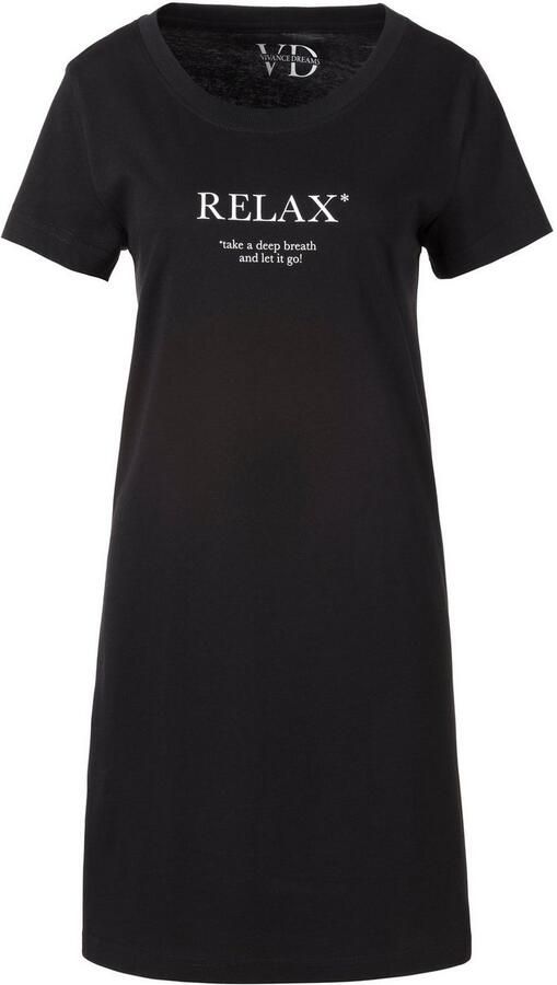 Vivance Dreams Nachthemd met statementprint - Foto 3