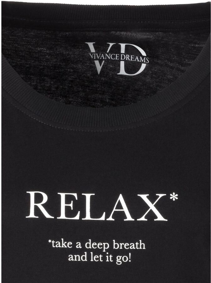 Vivance Dreams Nachthemd met statementprint