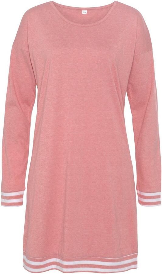 Vivance Dreams Nachthemd met strepen-details - Foto 5