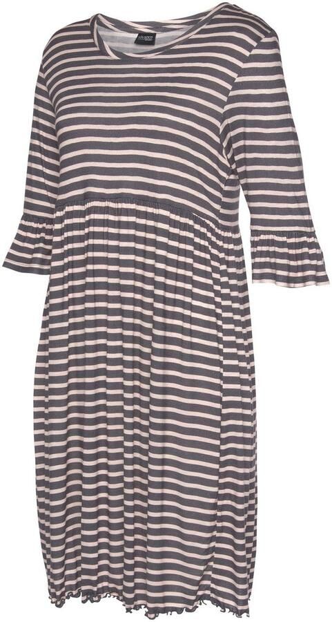 Vivance Dreams Nachthemd met strepen en volants - Foto 5