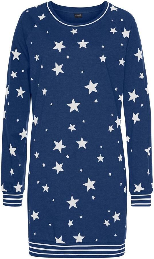 Vivance Dreams Nachthemd met trendy sterrenprint - Foto 4