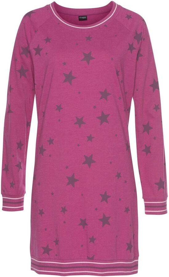 Vivance Dreams Nachthemd met trendy sterrenprint - Foto 4