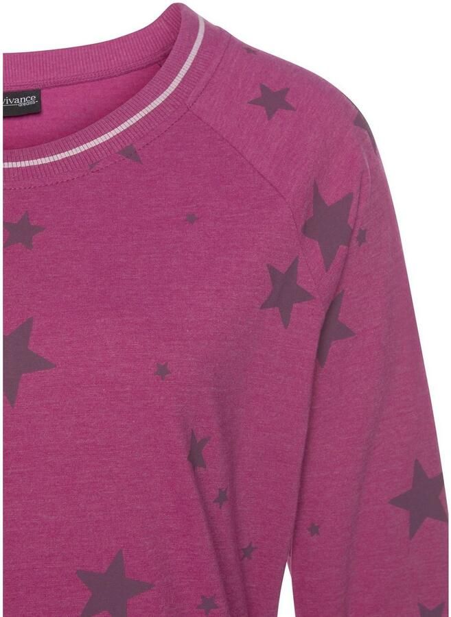 Vivance Dreams Nachthemd met trendy sterrenprint