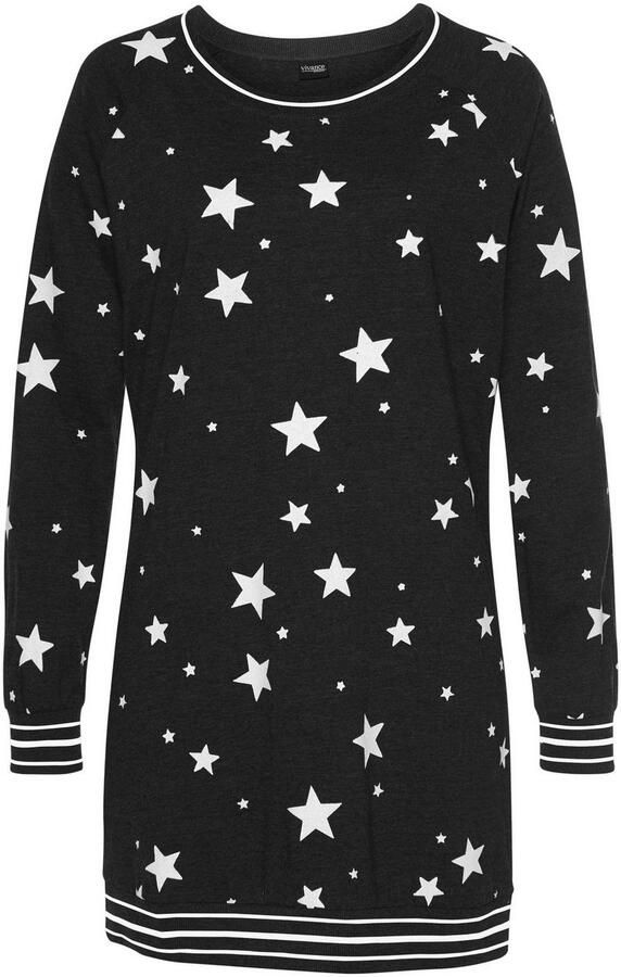Vivance Dreams Nachthemd met trendy sterrenprint - Foto 2