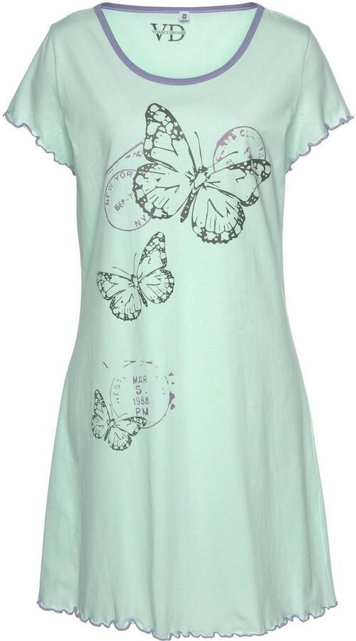 Vivance Dreams Nachthemd met vlindermotief - Foto 4