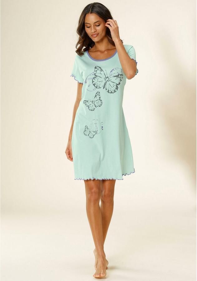Vivance Dreams Nachthemd met vlindermotief - Foto 2