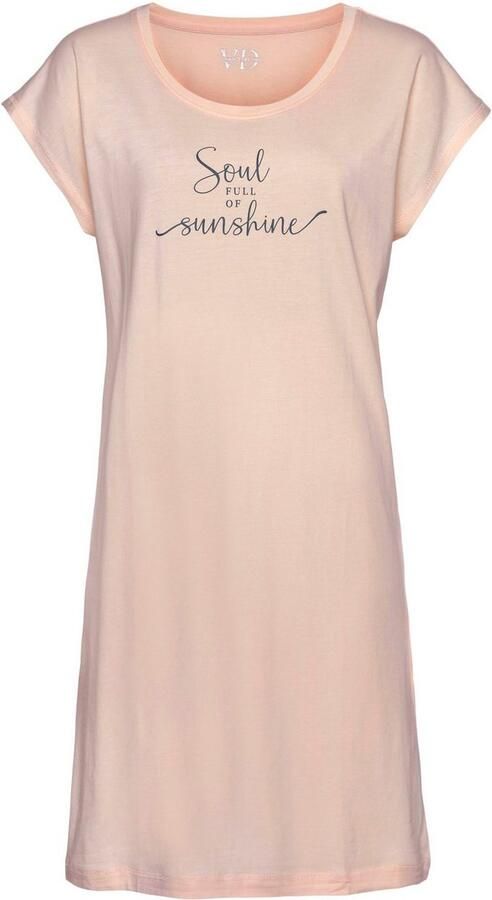 Vivance Dreams Nachthemd met zomer-statementprint - Foto 3