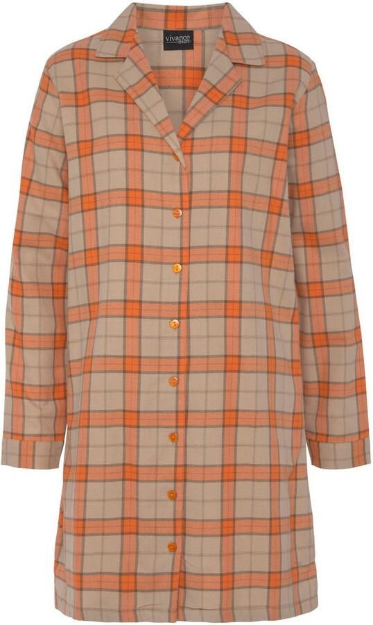 Vivance Dreams Nachthemd van knuffelzacht flanel - Foto 3