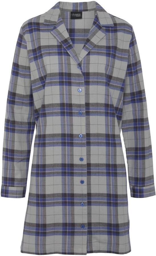 Vivance Dreams Nachthemd van knuffelzacht flanel - Foto 3