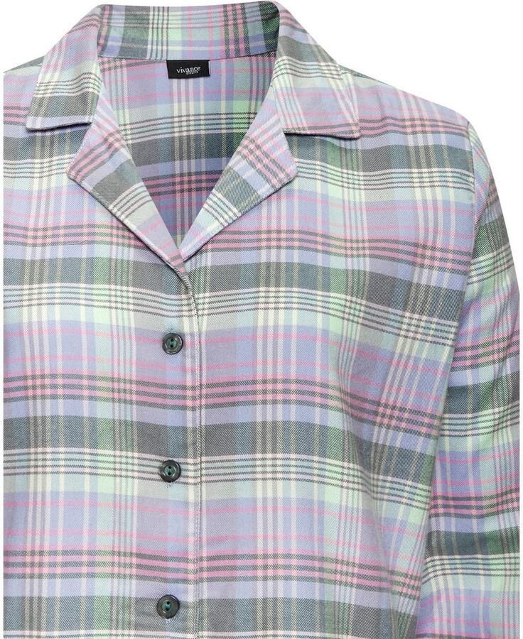 Vivance Dreams Nachthemd van knuffelzacht flanel