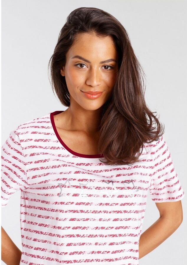 Vivance Dreams Nachthemd Zij-splits voor meer bewegingsvrijheid - Foto 2