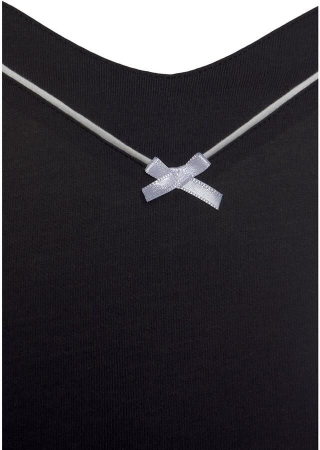 Vivance Dreams Negligé met contrasterende paspel-details - Foto 2