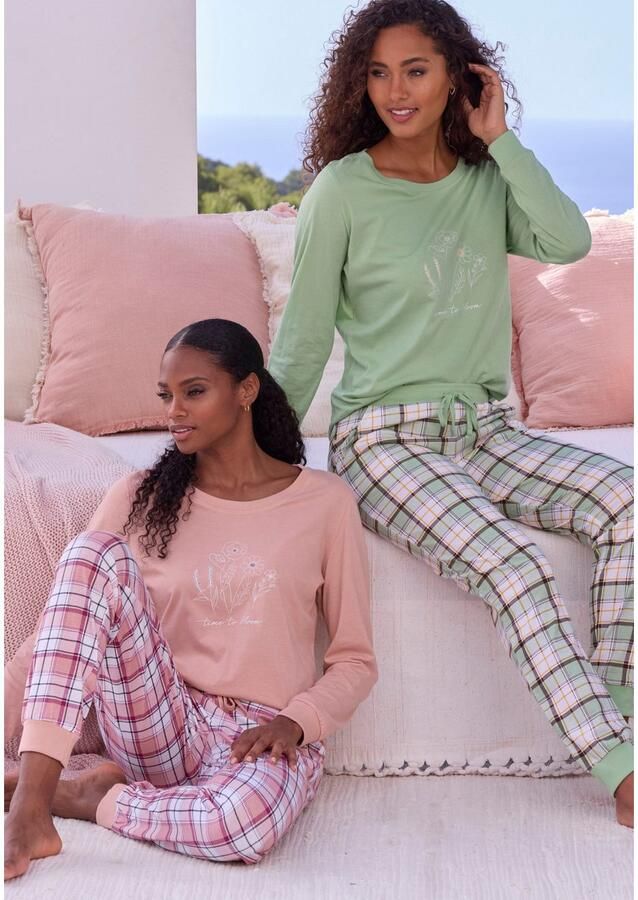 Vivance Dreams Pyjama Elastische ribboorden (Set van 2) - Foto 3