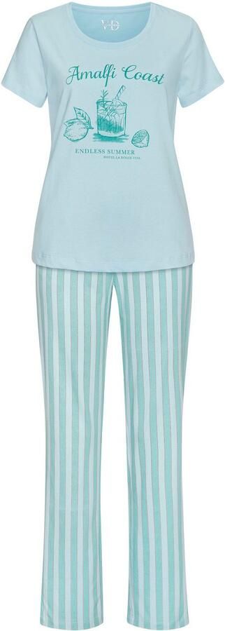 Vivance Dreams Pyjama Fijn streeppatroon (set 2-delig) - Foto 4