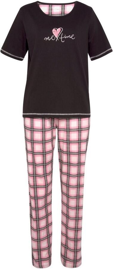 Vivance Dreams Pyjama in dubbelpack met ruitpatroon (4-delig Set van 2) - Foto 6