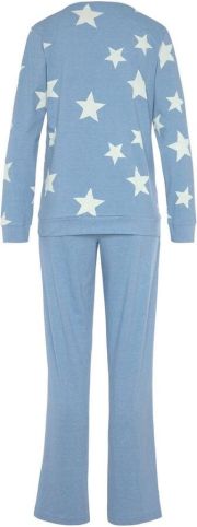 Vivance Dreams Pyjama in een gemêleerde look met sterretjes (4-delig Set van 2) - Thumbnail 5