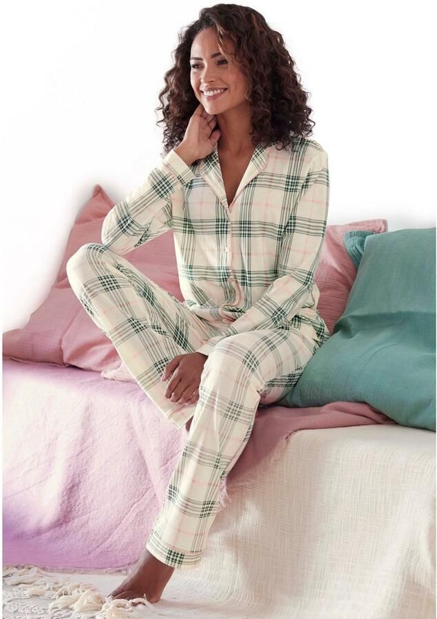 Vivance Dreams Pyjama in klassiek model (2-delig) - Foto 4