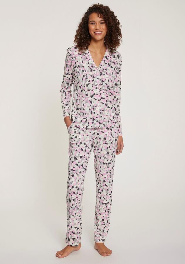 Vivance Dreams Pyjama met aquarel patroon (2-delig) - Foto 6