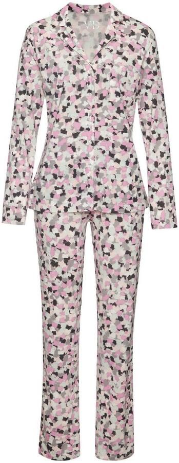 Vivance Dreams Pyjama met aquarel patroon (2-delig) - Foto 5
