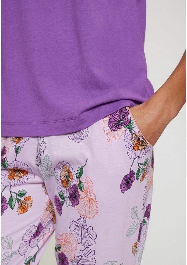 Vivance Dreams Pyjama met bloemdessin (2-delig) - Foto 6