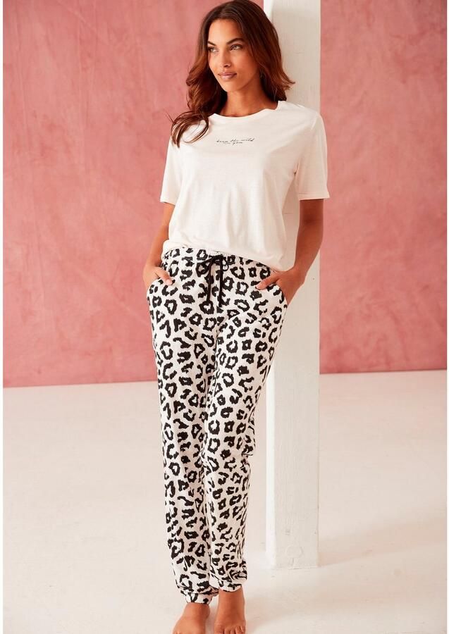 Vivance Dreams Pyjama met dierenprint - Foto 2