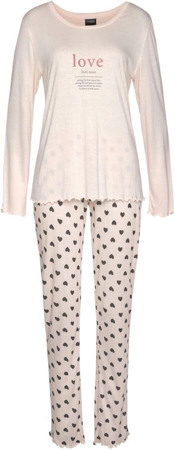 Vivance Dreams Pyjama met elegant printmotief (2-delig 1 stuk) - Foto 3