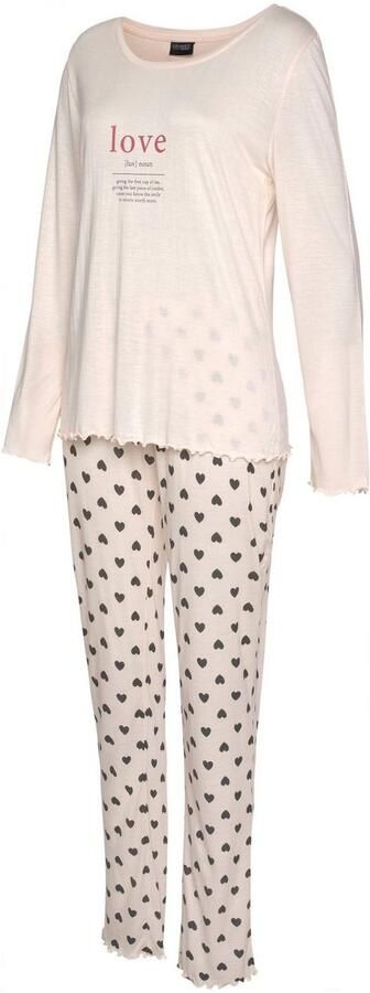 Vivance Dreams Pyjama met elegant printmotief (2-delig 1 stuk) - Foto 5