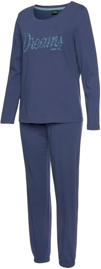 Vivance Dreams Pyjama met front-opschrift (set 3-delig) - Foto 10