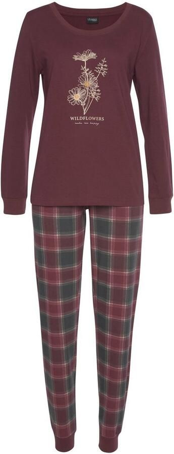 Vivance Dreams Pyjama met frontprint (4-delig Set van 2) - Foto 5