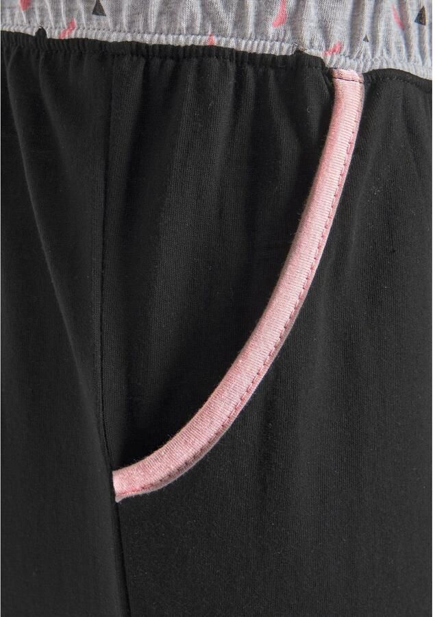 Vivance Dreams Pyjama met gedessineerde longsleeve (2-delig 1 stuk) - Foto 3