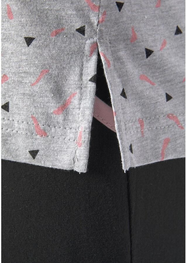 Vivance Dreams Pyjama met gedessineerde longsleeve (2-delig 1 stuk) - Foto 2