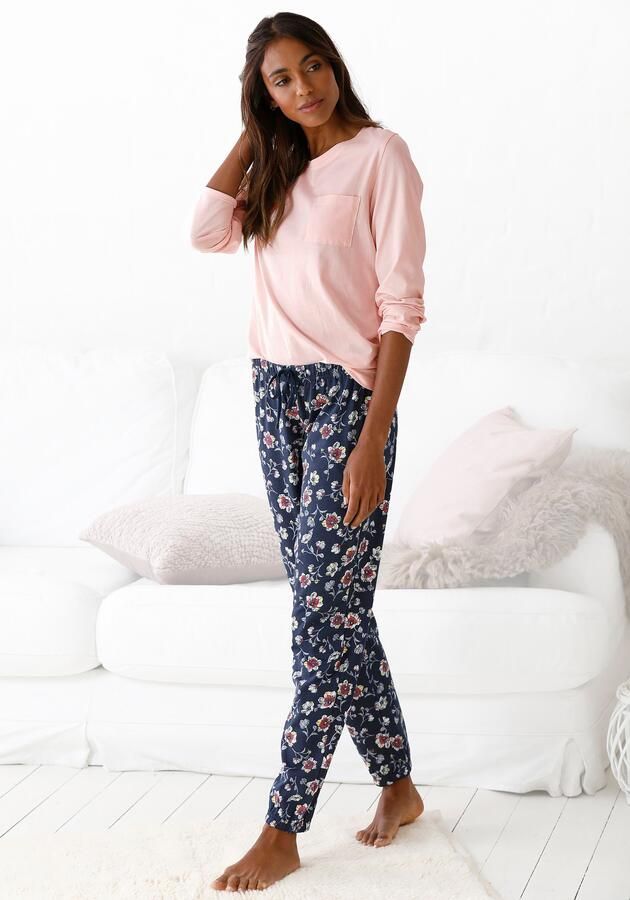 Vivance Dreams Pyjama met gedessineerde pyjamabroek (2-delig 1 stuk) - Foto 11