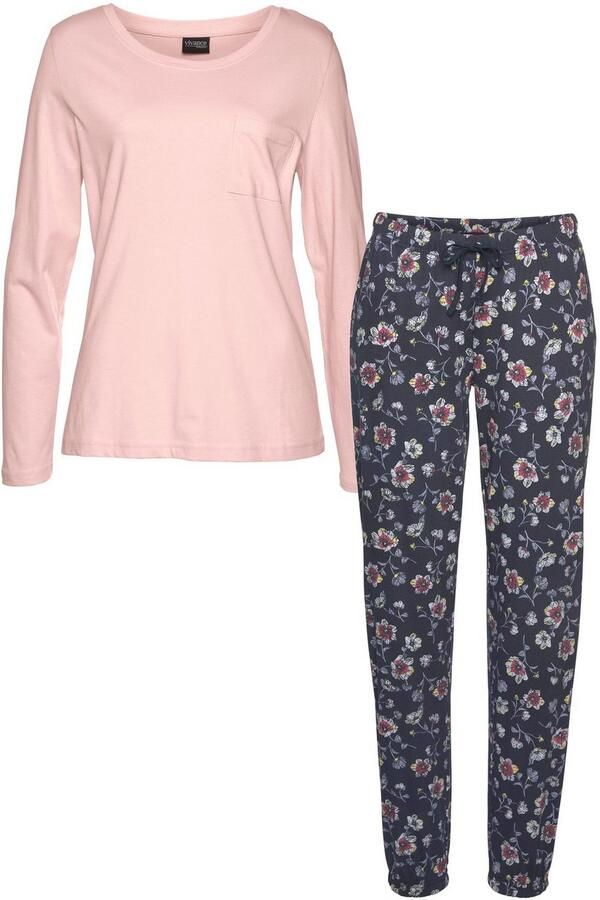 Vivance Dreams Pyjama met gedessineerde pyjamabroek (2-delig 1 stuk) - Foto 8