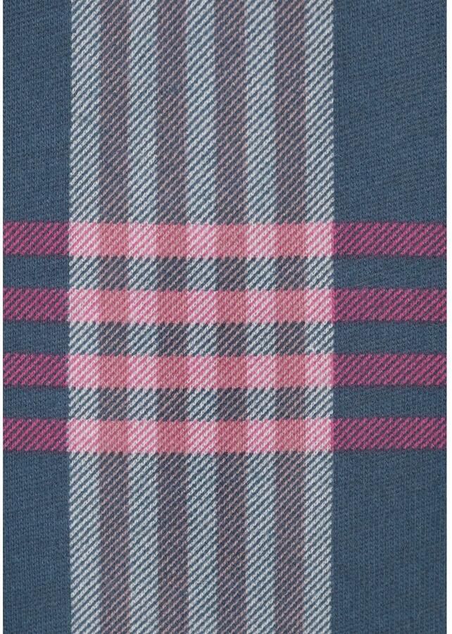 Vivance Dreams Pyjama met geruite broek (4-delig Set van 2)