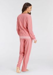 Vivance Dreams Pyjama met gestreepte boorden (2-delig) - Thumbnail 4