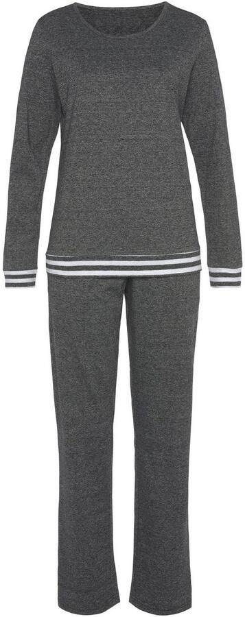 Vivance Dreams Pyjama met gestreepte boorden (2-delig) - Foto 5