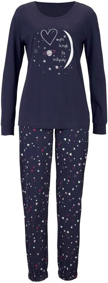 Vivance Dreams Pyjama met glinsterende print (2-delig 1 stuk) - Foto 2