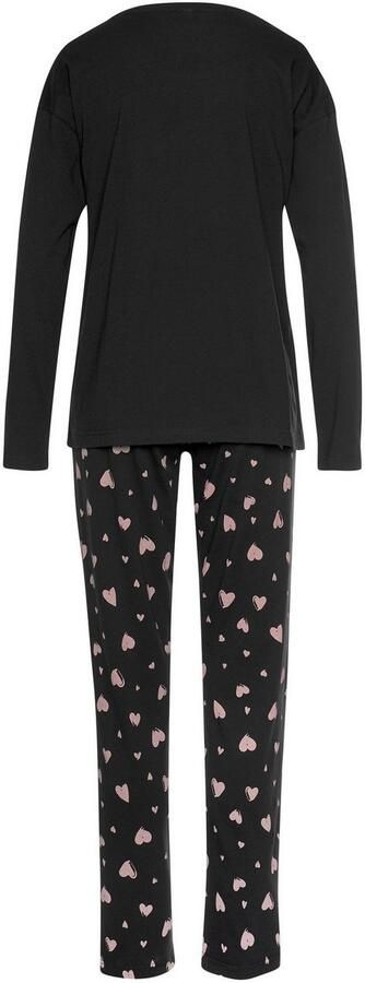 Vivance Dreams Pyjama met hartjesmotief (2-delig 1 stuk) - Foto 4