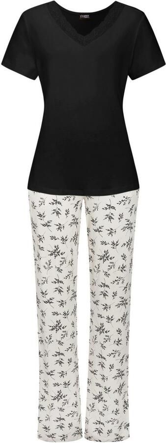 Vivance Dreams Pyjama met leuke bloe print (set 2-delig) - Foto 2