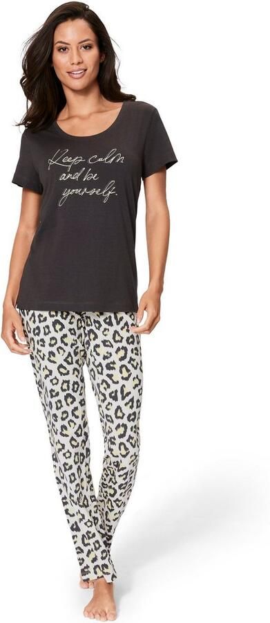 Vivance Dreams Pyjama met luipaardprint (set 3-delig 3-delig) - Foto 9