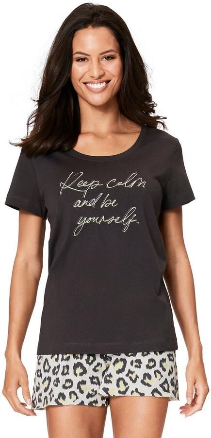 Vivance Dreams Pyjama met luipaardprint (set 3-delig 3-delig) - Foto 8